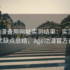 age动漫备用网址实测结果：实测分析与优缺点总结，age动漫官方备用