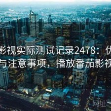 番茄影视实际测试记录2478：优缺点与注意事项，播放番茄影视