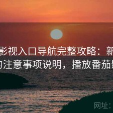 番茄影视入口导航完整攻略：新手必看的注意事项说明，播放番茄影视