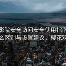 樱花影院安全访问安全使用指南：有什么区别与设置建议，樱花观影