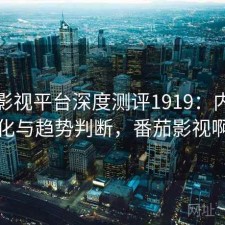 番茄影视平台深度测评1919：内容变化与趋势判断，番茄影视啊