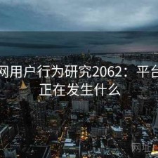 海角网用户行为研究2062：平台生态正在发生什么