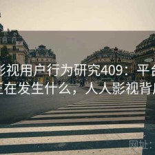 人人影视用户行为研究409：平台生态正在发生什么，人人影视背后