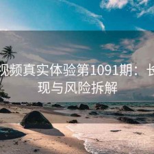 蜜桃视频真实体验第1091期：长期表现与风险拆解