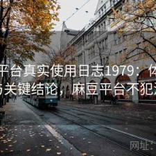 麻豆平台真实使用日志1979：体验变化与关键结论，麻豆平台不犯法吗