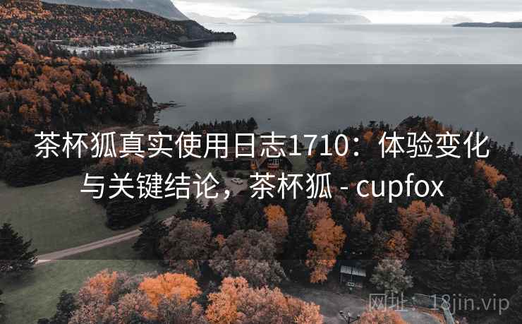 茶杯狐真实使用日志1710:体验变化与关键结论,茶杯狐 - cupfox 第2张 茶杯狐真实使用日志1710:体验变化与关键结论,茶杯狐 - cupfox 第2张