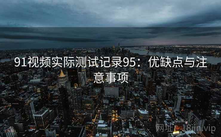 91视频实际测试记录95：优缺点与注意事项  第2张