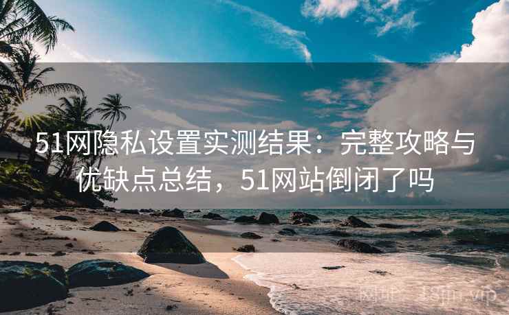 51网隐私设置实测结果：完整攻略与优缺点总结，51网站倒闭了吗  第1张