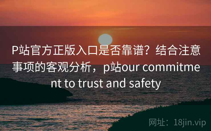 P站官方正版入口是否靠谱？结合注意事项的客观分析，p站our commitment to trust and safety  第2张