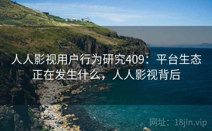 人人影视用户行为研究409：平台生态正在发生什么，人人影视背后  第2张