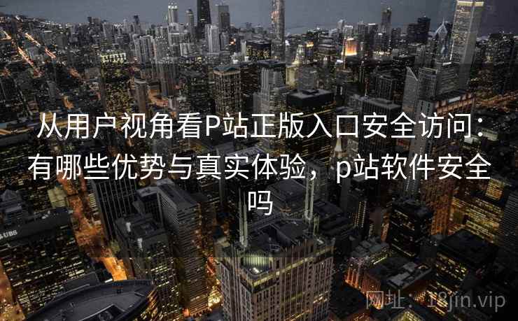 从用户视角看P站正版入口安全访问：有哪些优势与真实体验，p站软件安全吗  第2张