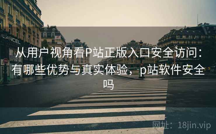 从用户视角看P站正版入口安全访问：有哪些优势与真实体验，p站软件安全吗  第1张